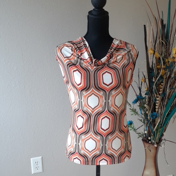 Worthington Tops - WORTHINGTON Cowl Drape Neck Ladies Top Blouse